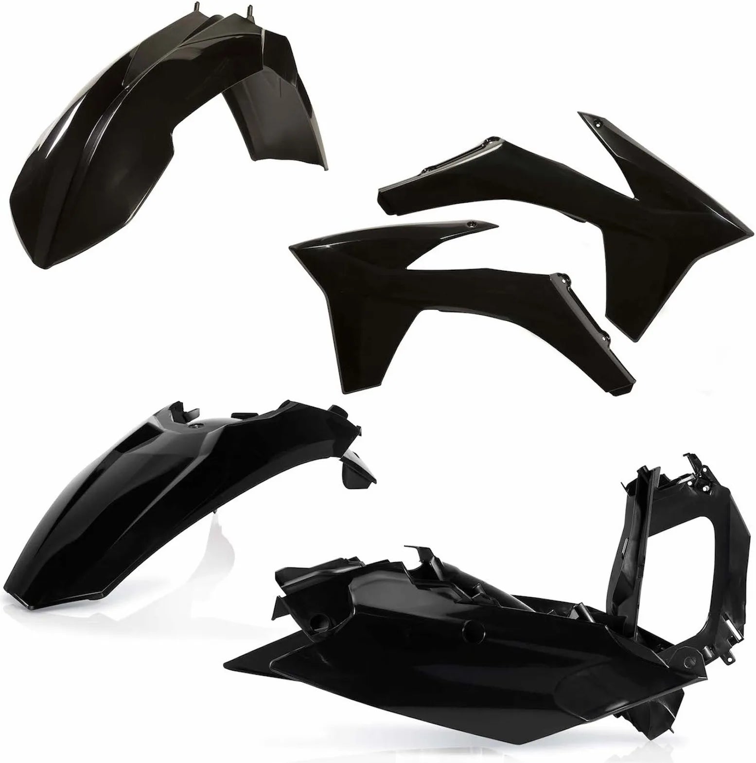Kit Plastico - Acerbis Compatible Con Ktm 125 Sx (2011-2012)