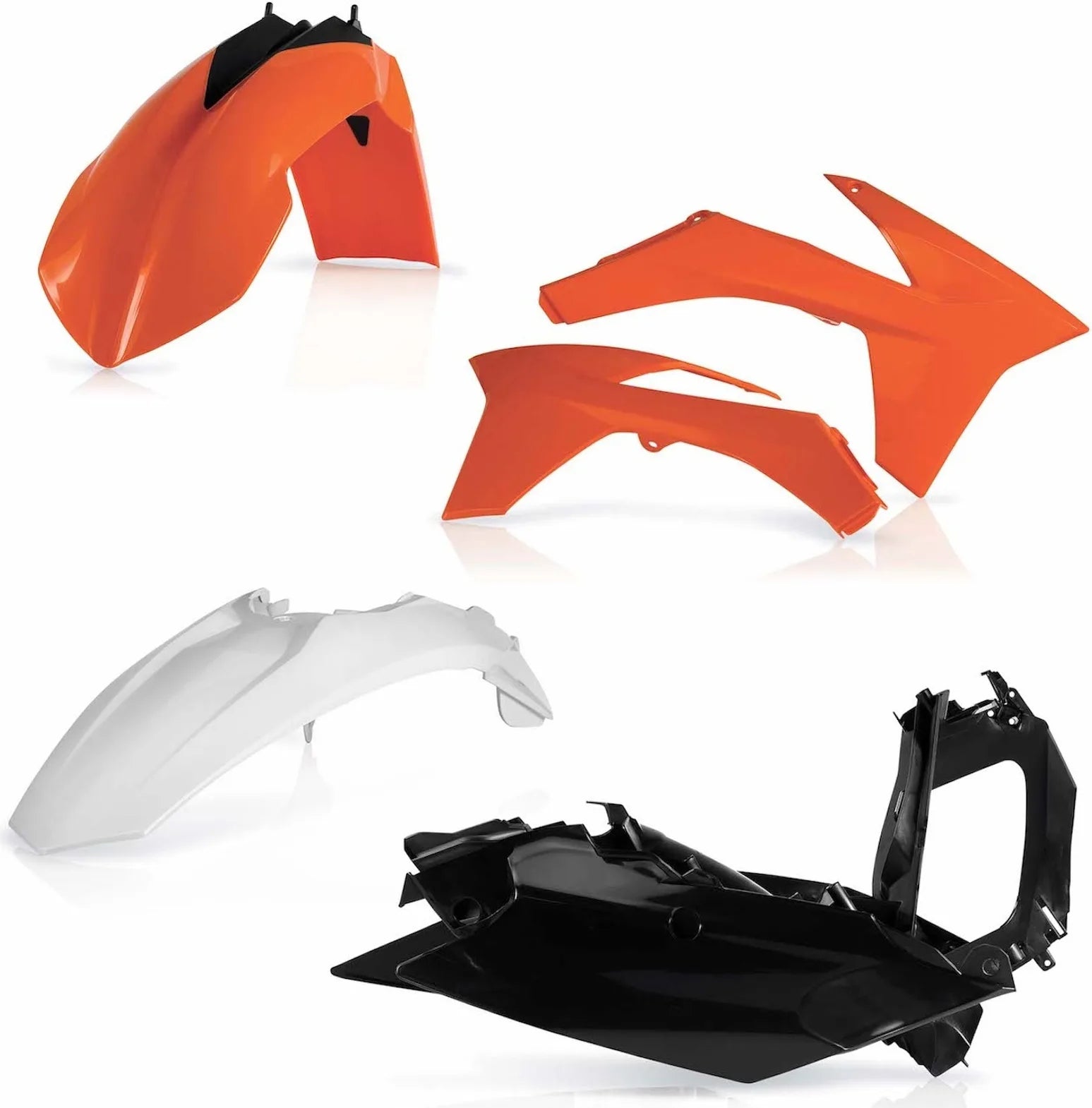 Kit Plastico - Acerbis Compatible Con Ktm 125 Sx (2011-2012)