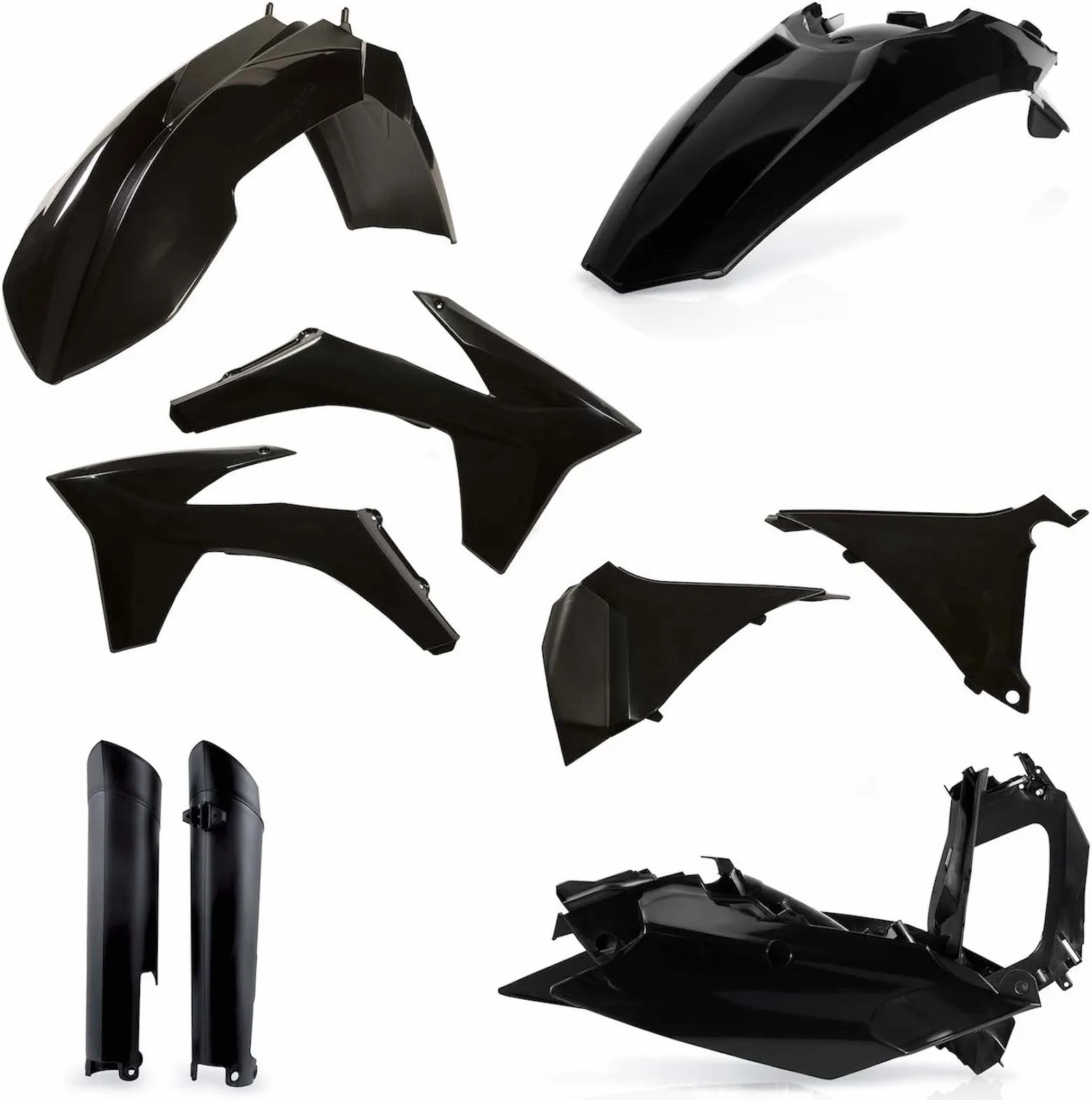 Kit Plastico Completo - Acerbis Compatible Con Ktm 300 Exc (2012-2013)