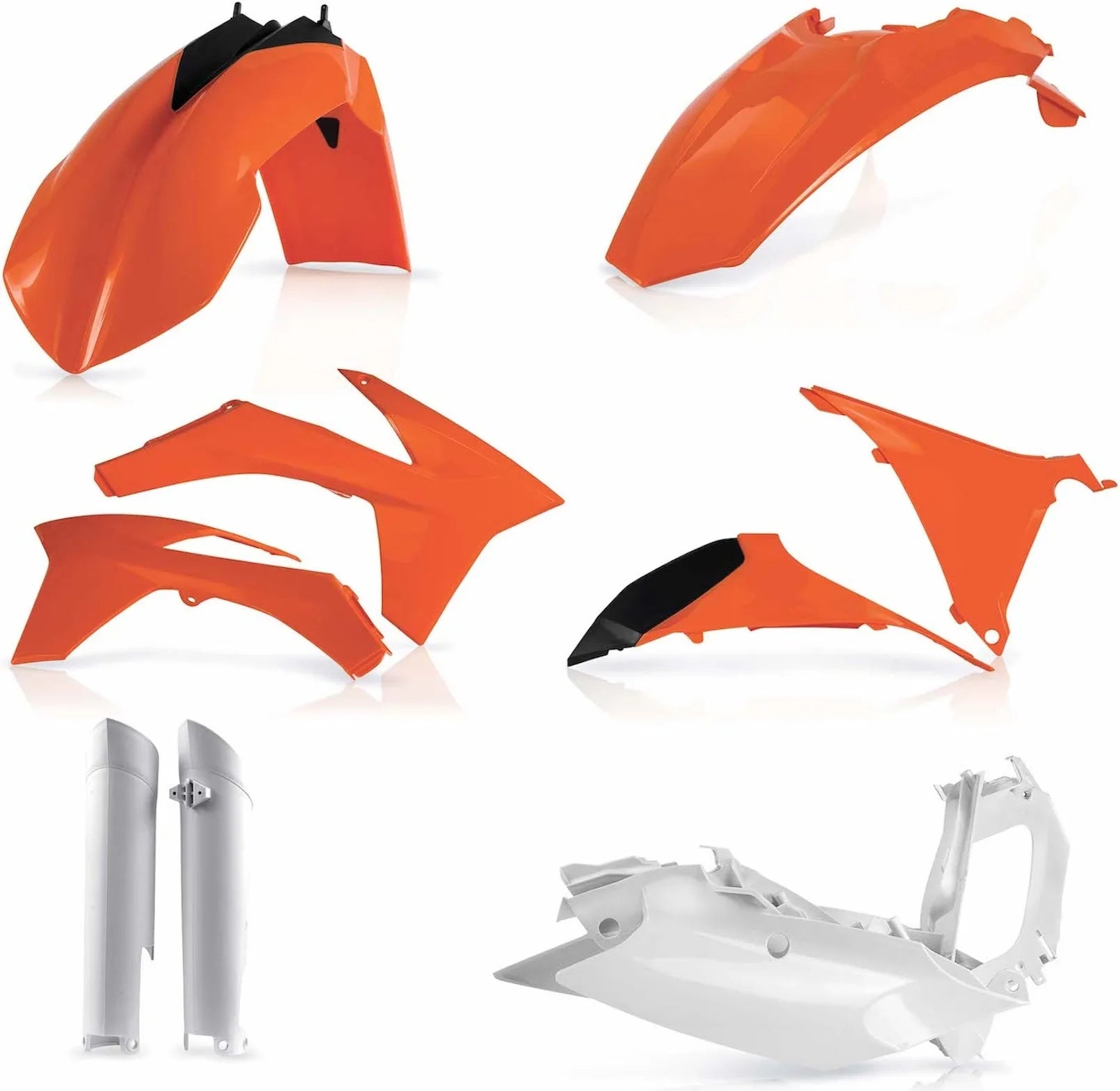 Kit Plastico Completo - Acerbis Compatible Con Ktm 250 Exc-F (2012-2013)