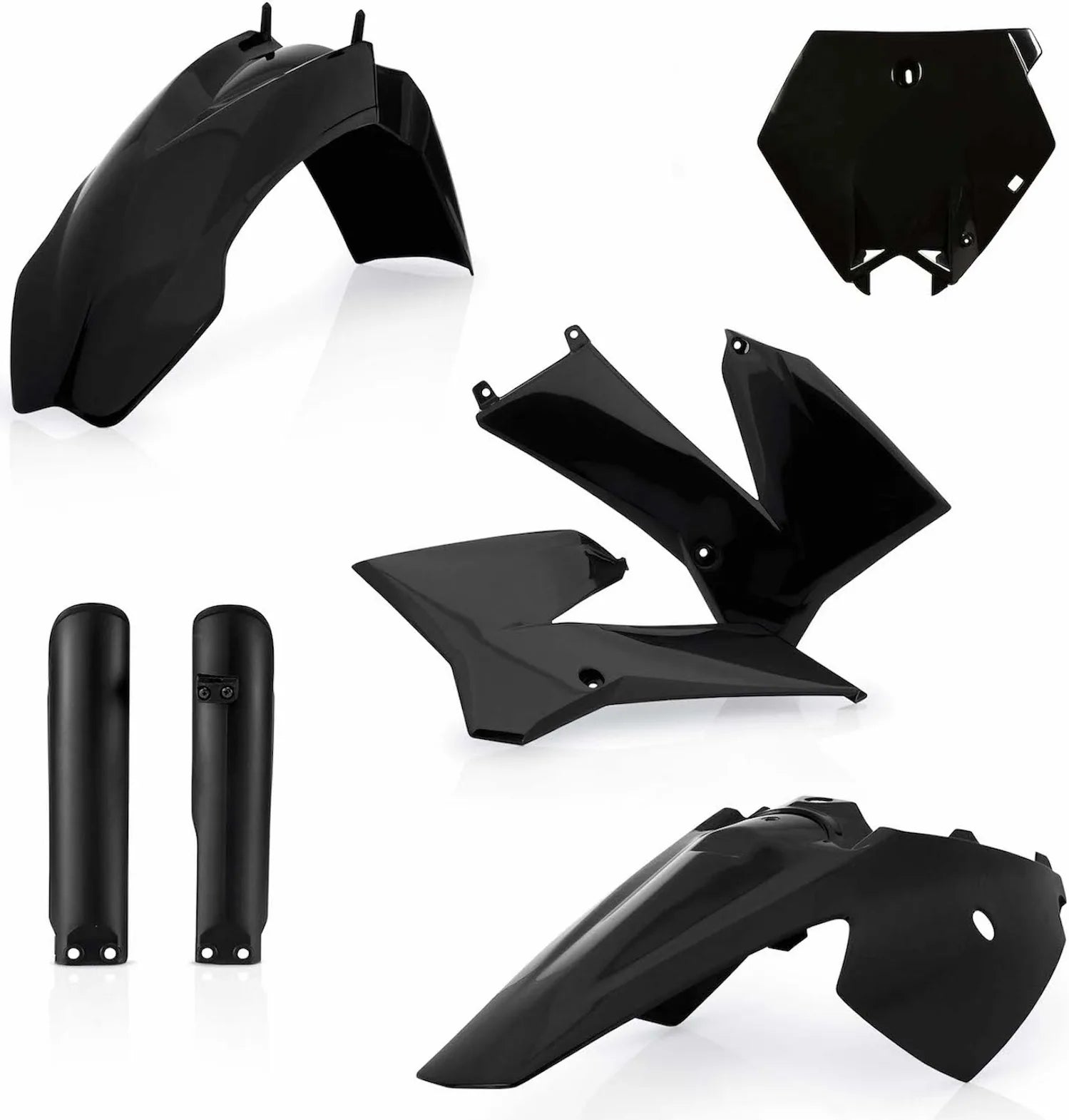 Kit Plastico Completo - Acerbis Compatible Con Ktm 85 Sx (2006-2012)