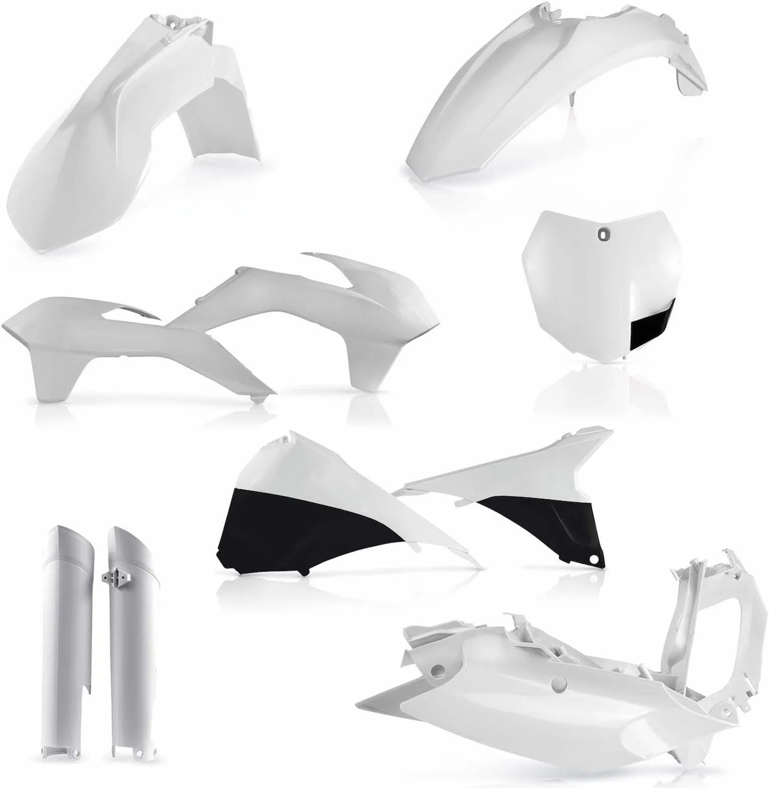 Kit Plastico Completo - Acerbis Compatible Con Ktm 505 Sx-F (2013-2014)