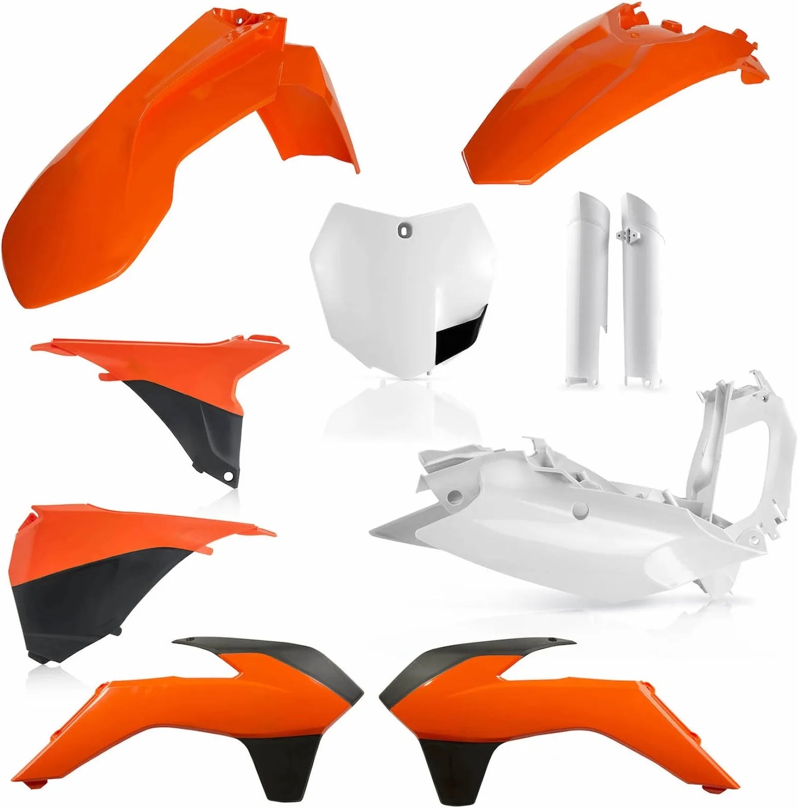 Kit Plastico Completo - Acerbis Compatible Con Ktm 450 Sx-F (2013-2014)