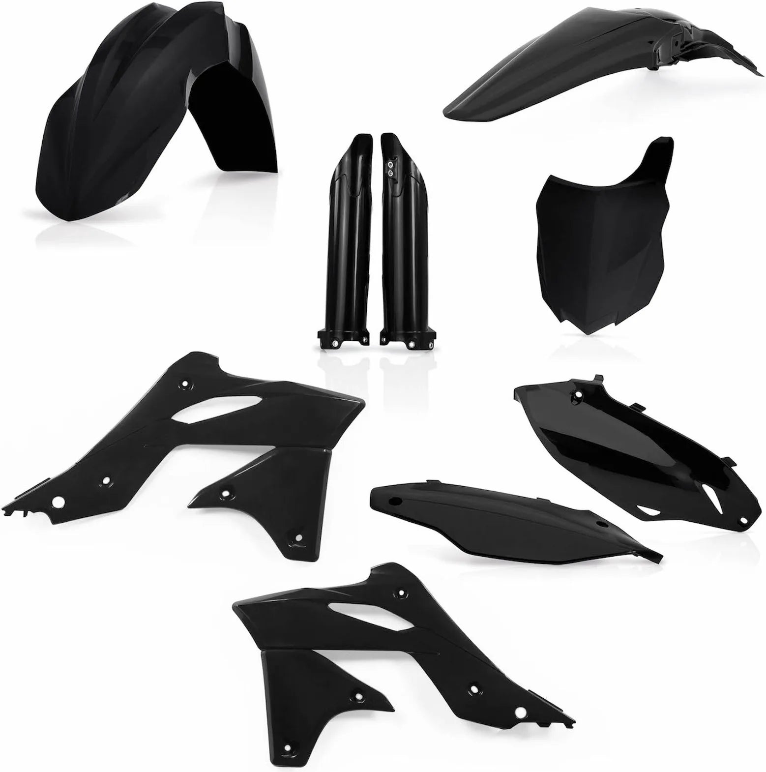 Kit Plastico Completo - Acerbis Compatible Con Kawasaki Kx 250 F (2013-2016)