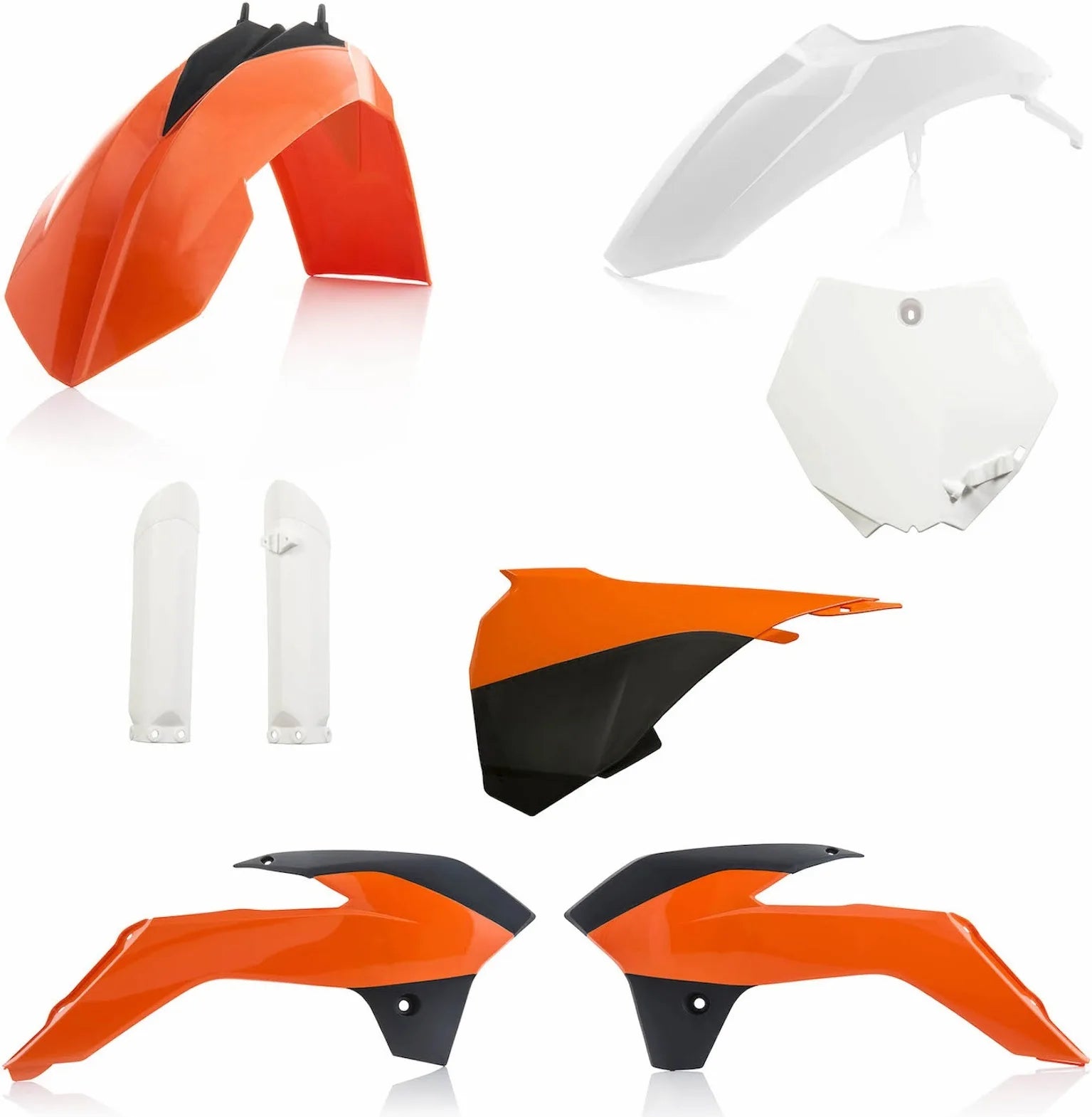 Kit Plastico Completo - Acerbis Compatible Con Ktm 85 Sx (2013-2017)
