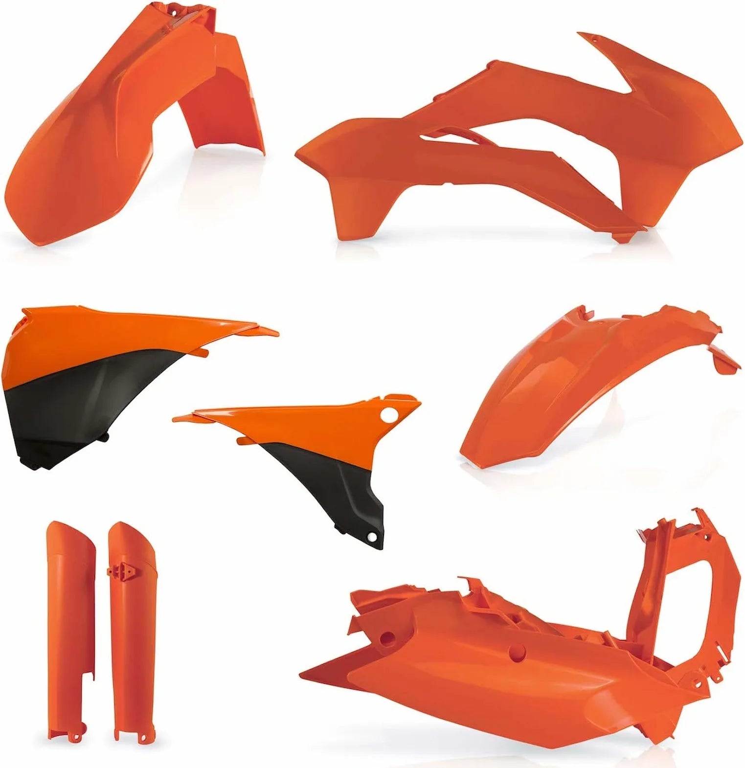 Kit Plastico Completo - Acerbis Compatible Con Ktm 300 Exc (2014-2015)
