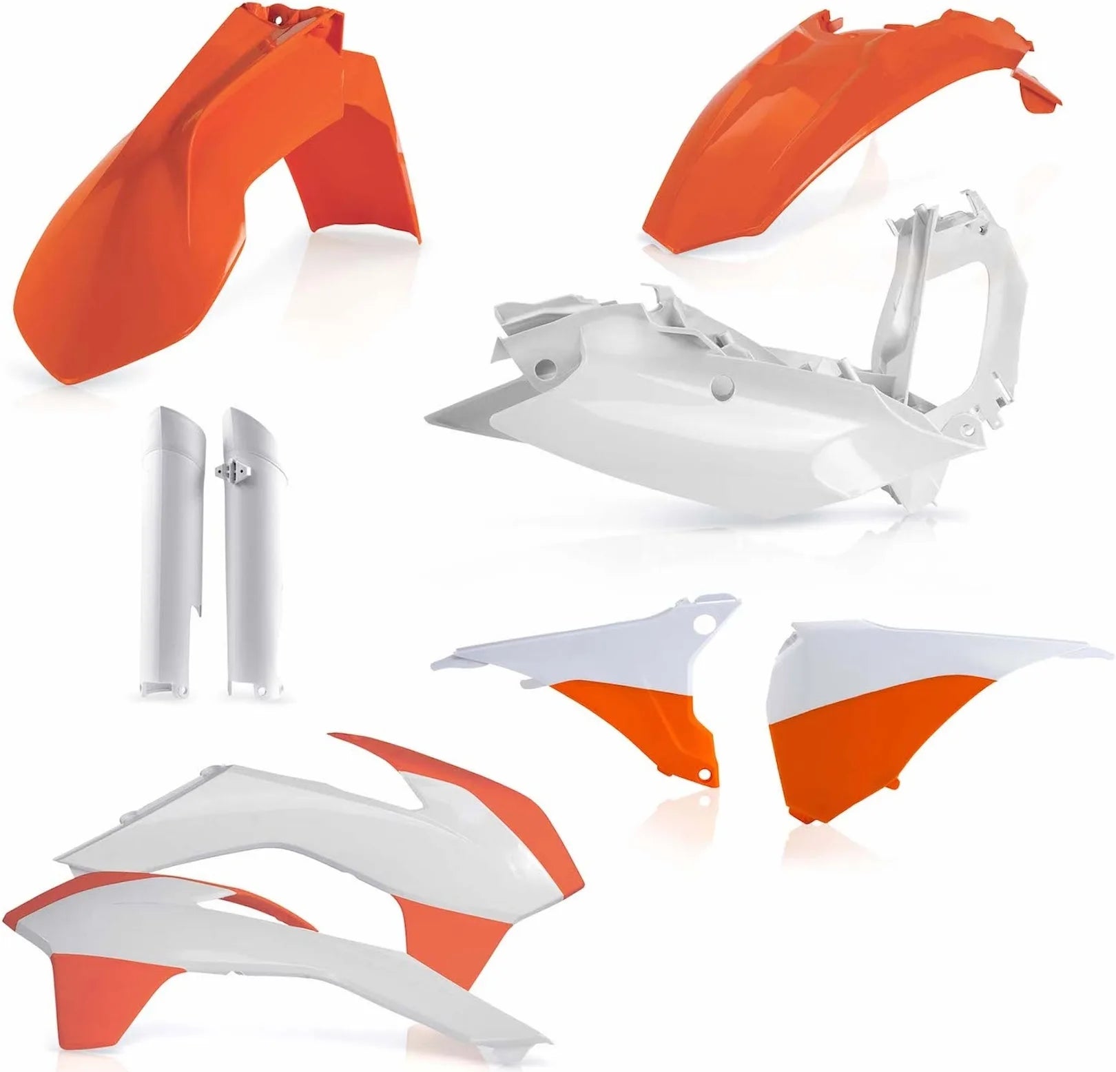 Kit Plastico Completo - Acerbis Compatible Con Ktm 125 Exc (2014-2015)