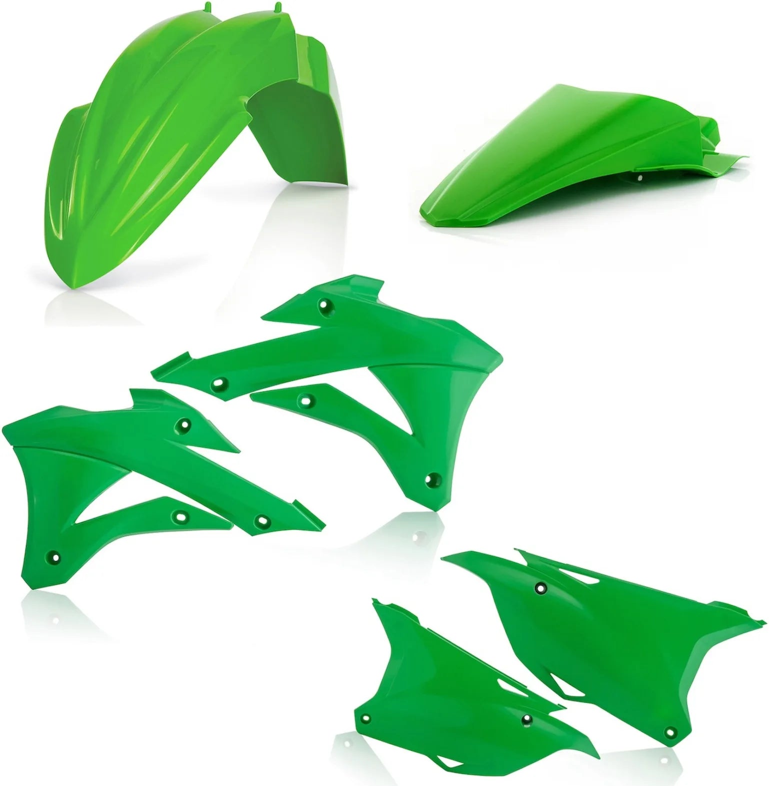 Kit Plastico - Acerbis Compatible Con Kawasaki Kx 85 (2014-2019)
