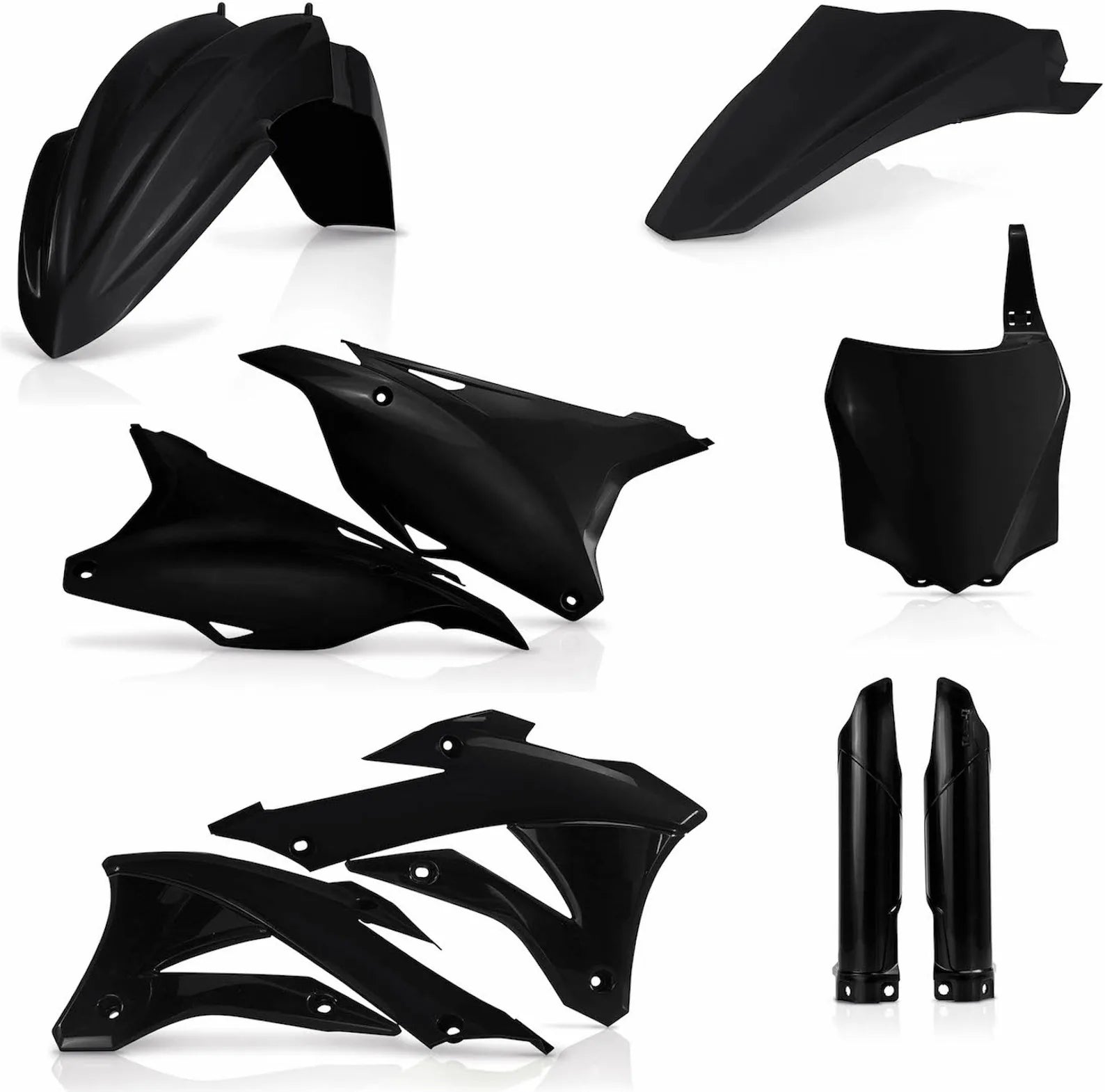 Kit Plastico Completo - Acerbis Compatible Con Kawasaki Kx 85 (2014-2020)