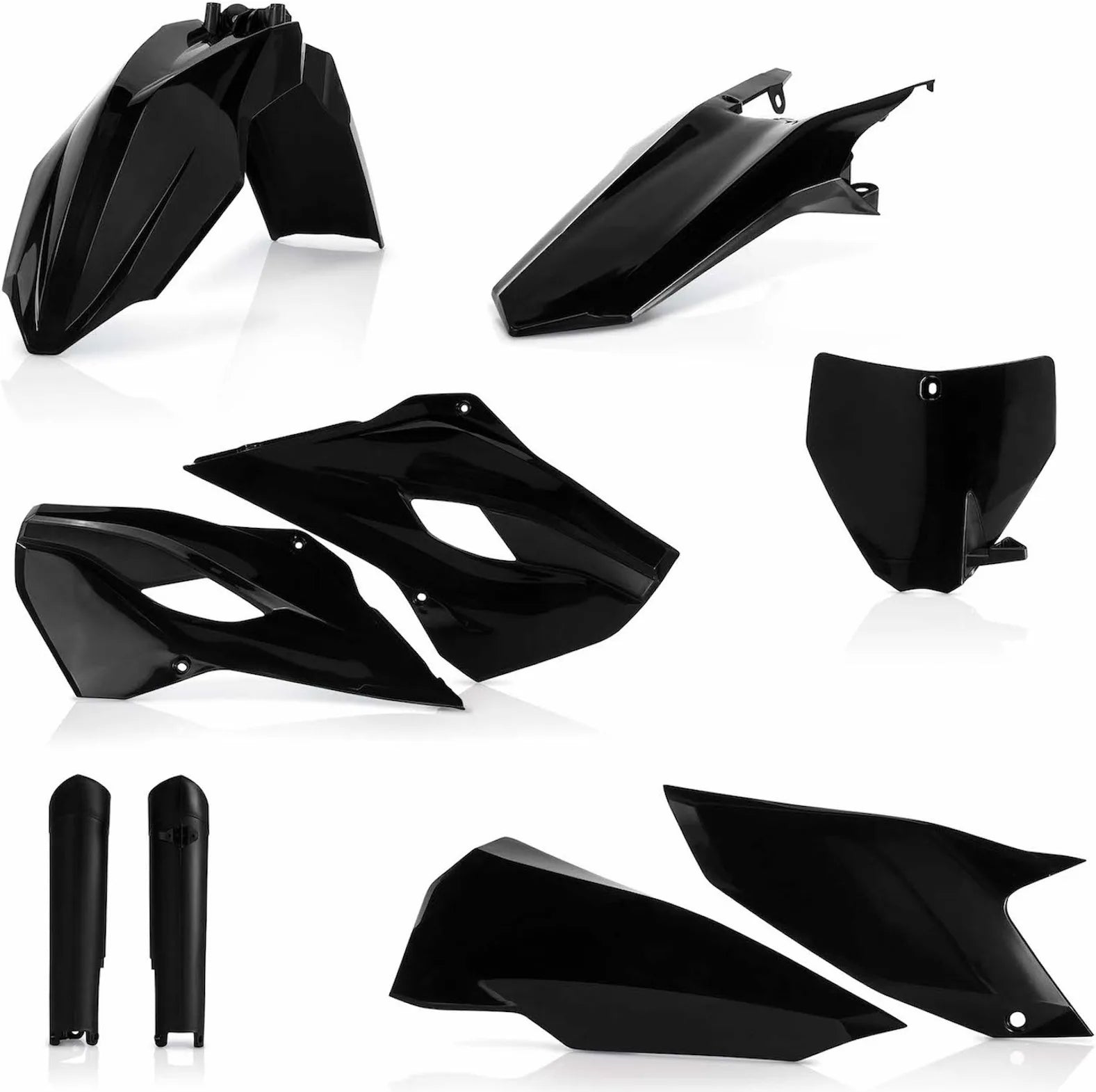 Kit Plastico Completo - Acerbis Compatible Con Husqvarna Fe 501 (2014-2015)
