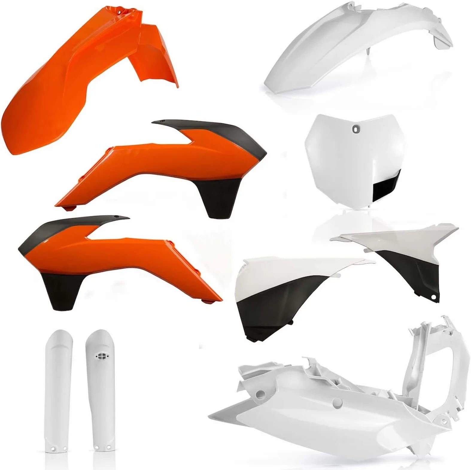 Kit Plastico Completo - Acerbis Compatible Con Ktm 505 Sx-F (2015)
