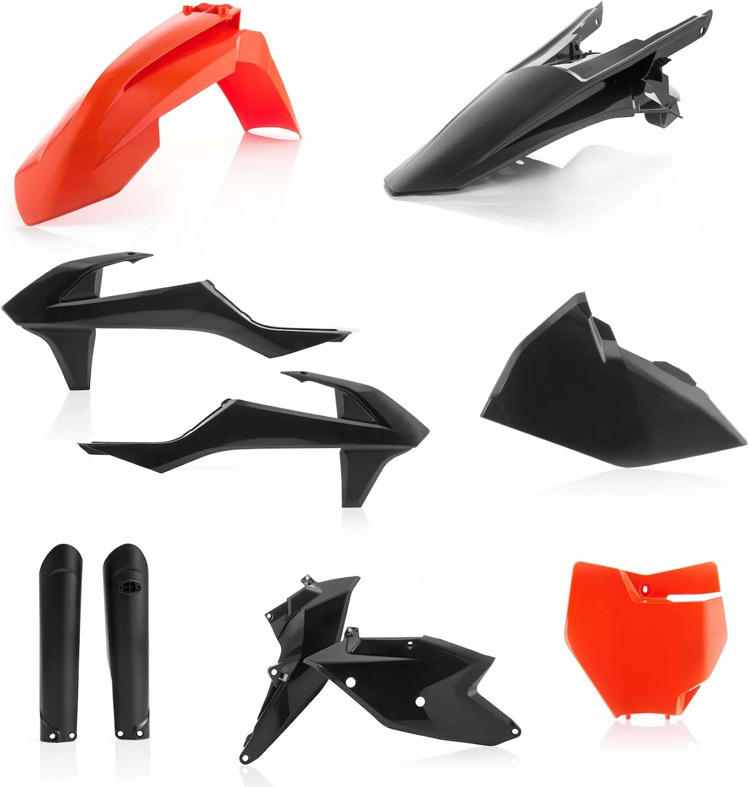 Kit Plastico Completo - Acerbis Compatible Con Ktm 350 Sx-F (2016-2018)