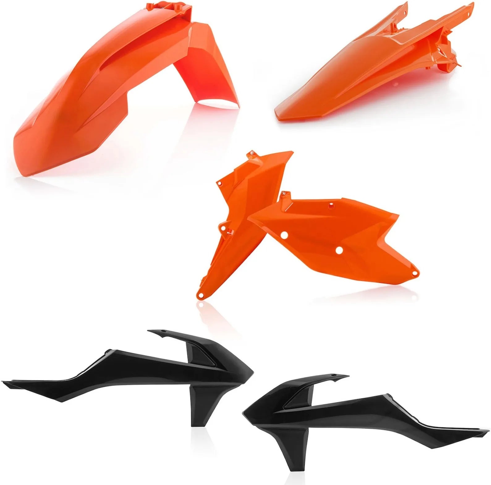 Kit Plastico - Acerbis Compatible Con Ktm 450 Exc-F (2017-2018)