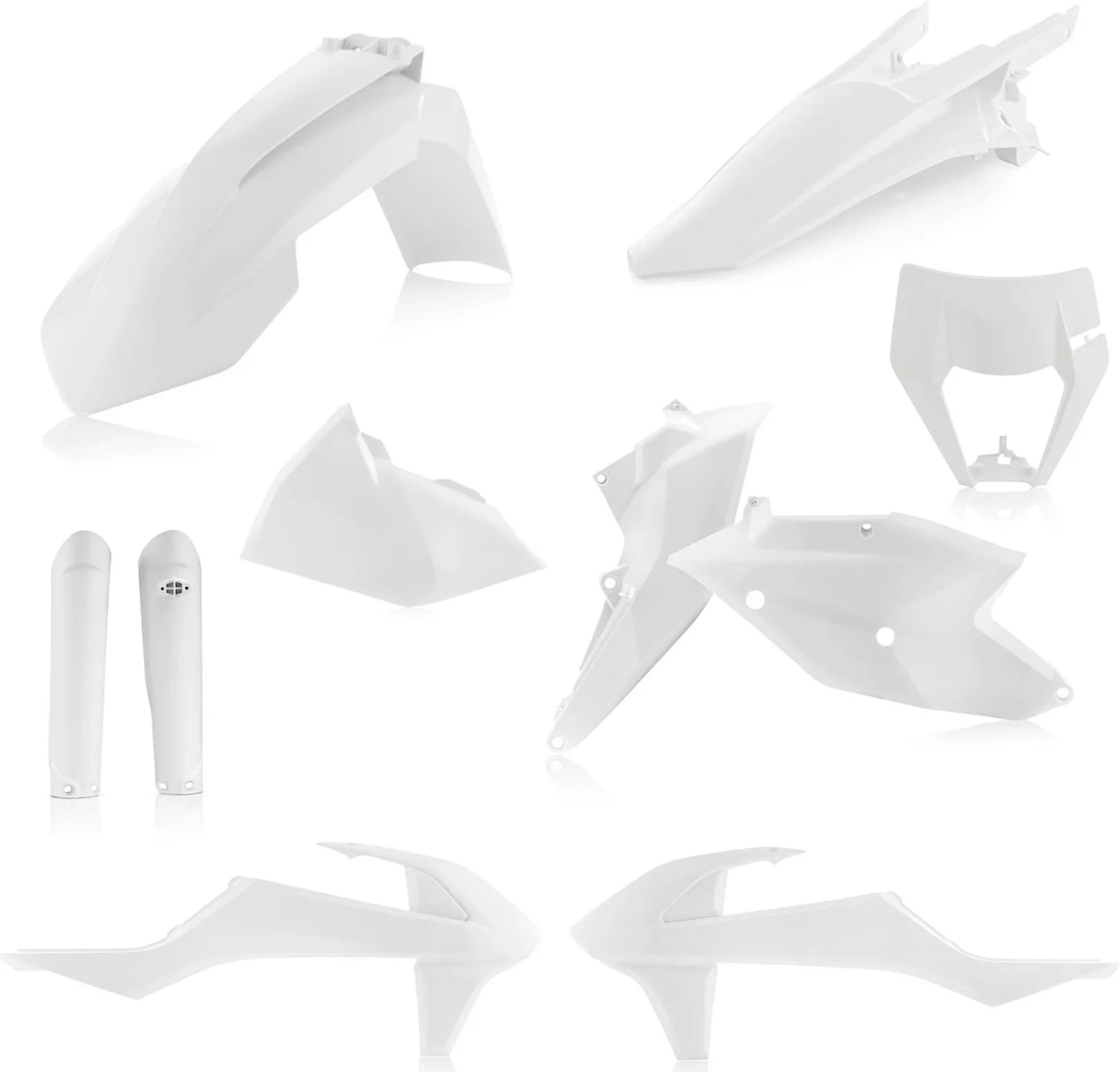 Kit Plastico Completo - Acerbis Compatible Con Ktm 300 Exc (2018-2019)