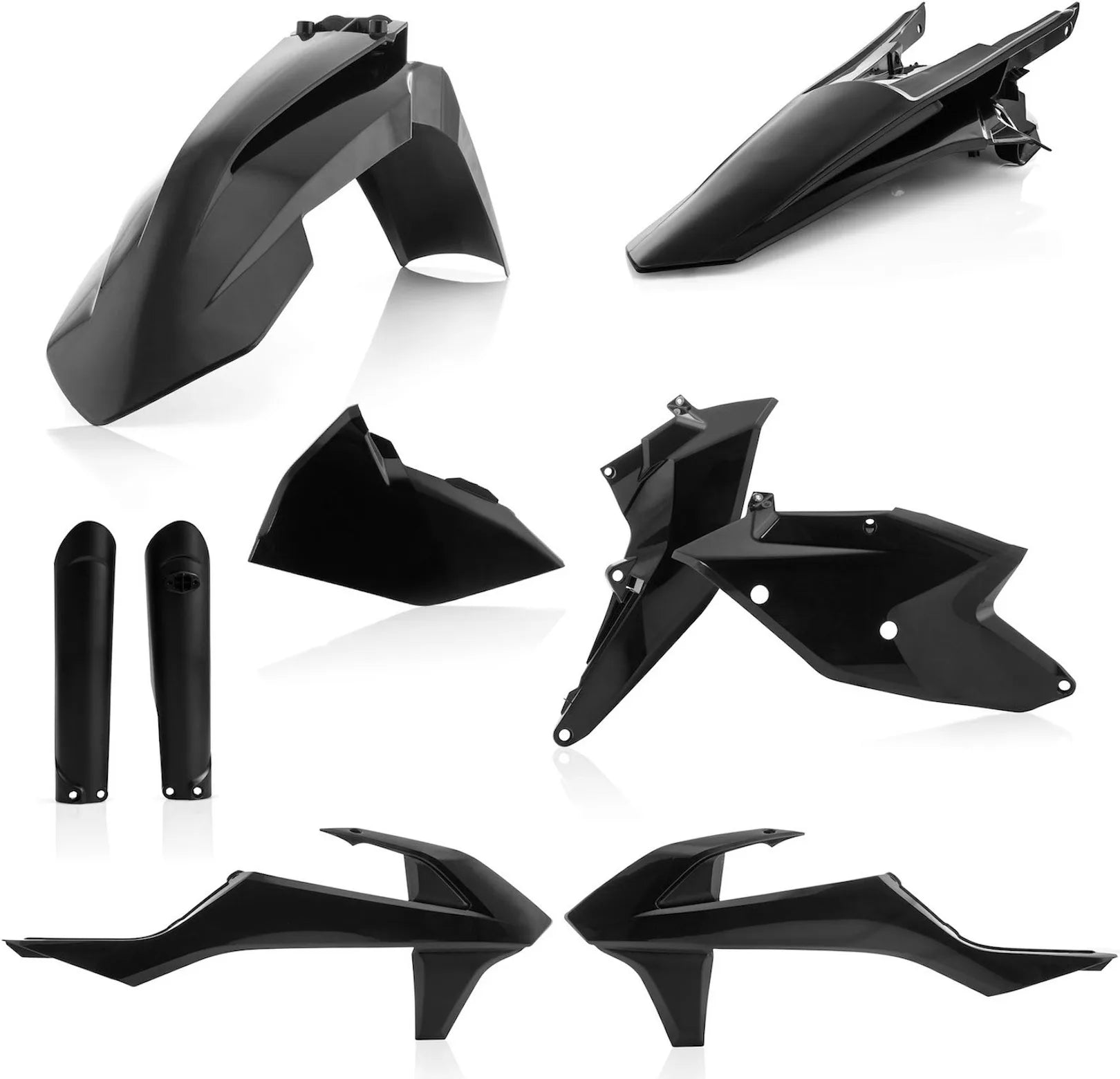 Kit Plastico Completo - Acerbis Compatible Con Ktm 300 Exc Tpi (2018)