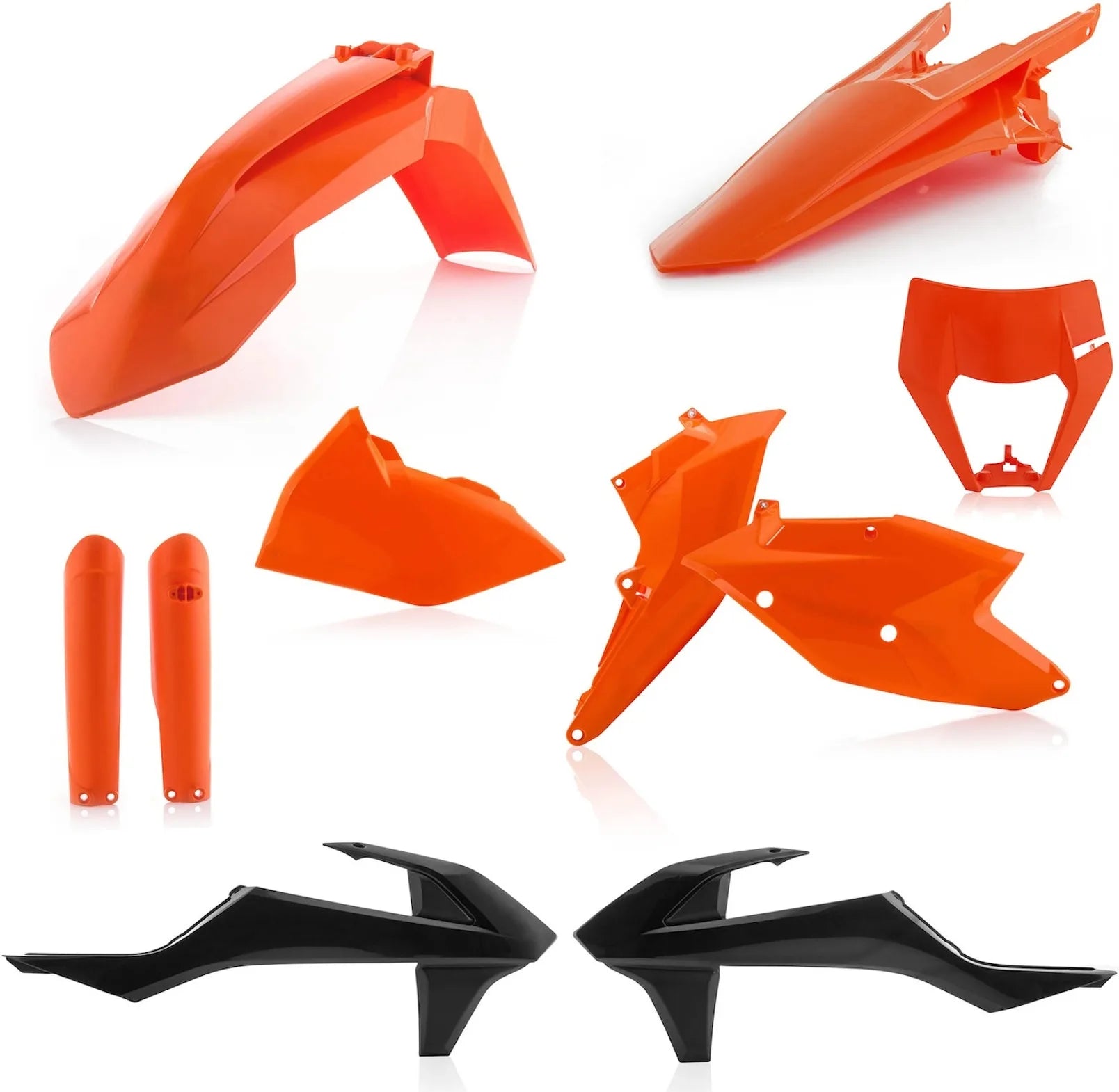 Kit Plastico Completo - Acerbis Compatible Con Ktm 300 Exc (2018-2019)