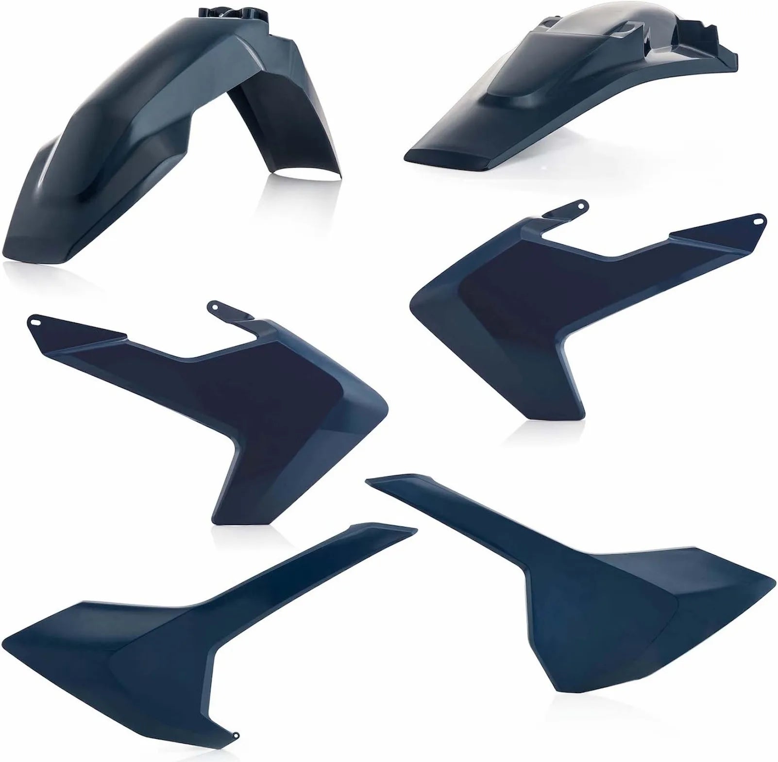Kit Plastico - Acerbis Compatible Con Husqvarna Te 125 (2017-2018)