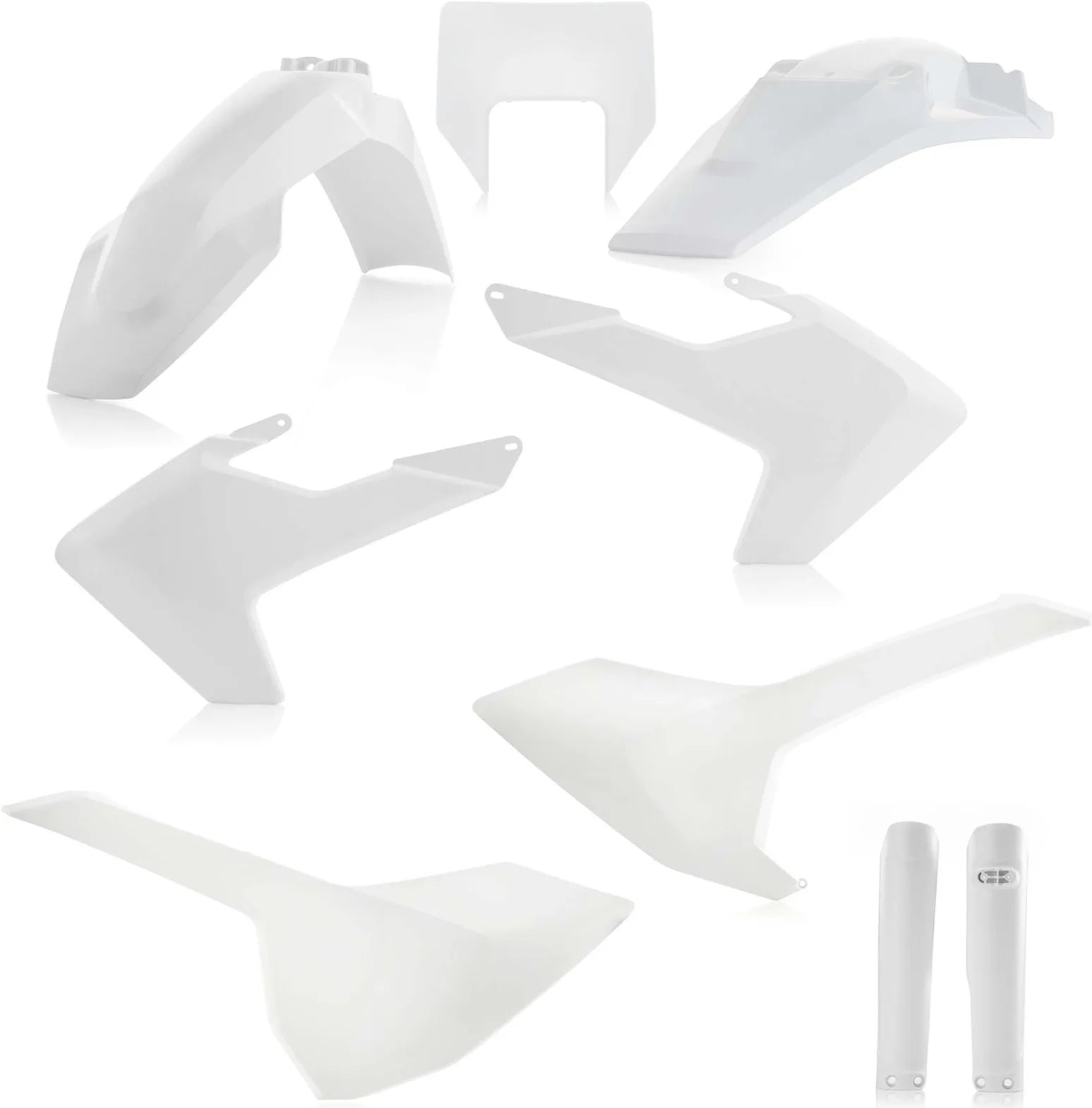 Kit Plastico Completo - Acerbis Compatible Con Husqvarna Te 300 (2017)