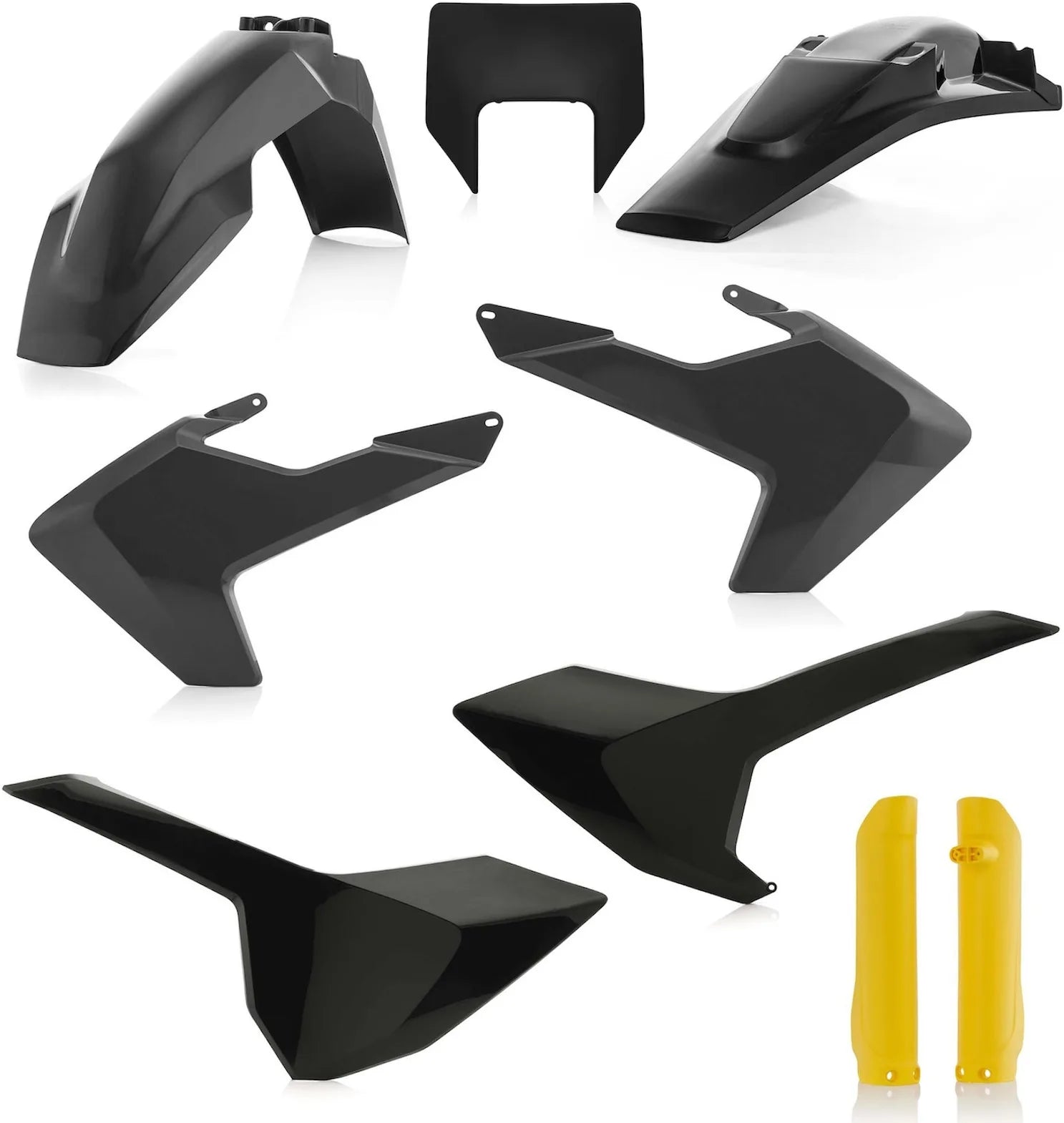 Kit Plastico Completo - Acerbis Compatible Con Husqvarna Te 250 (2017)