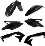 Plastics Kit - Acerbis Compatible With Kawasaki Kxf 450 - Usa (2018)