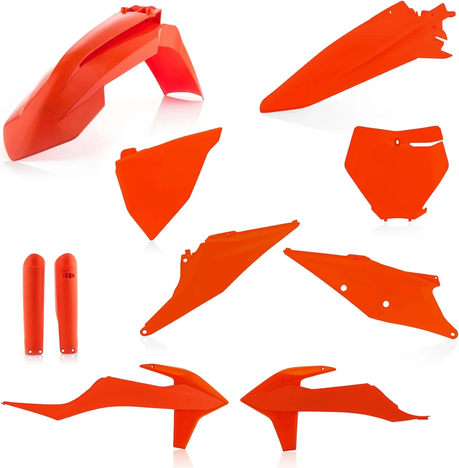 Kit Plastico Completo - Acerbis Compatible Con Ktm 125 Sx (2019)