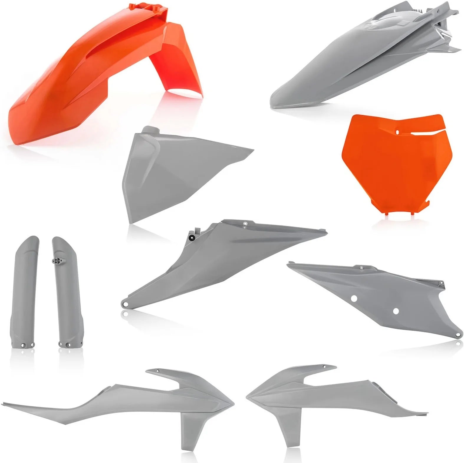 Kit Plastico Completo - Acerbis Compatible Con Ktm 250 Sx-F (2019-2020)