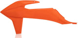 Aleta De Radiador - Acerbis Compatible Con Ktm 450 Exc-F (2020)