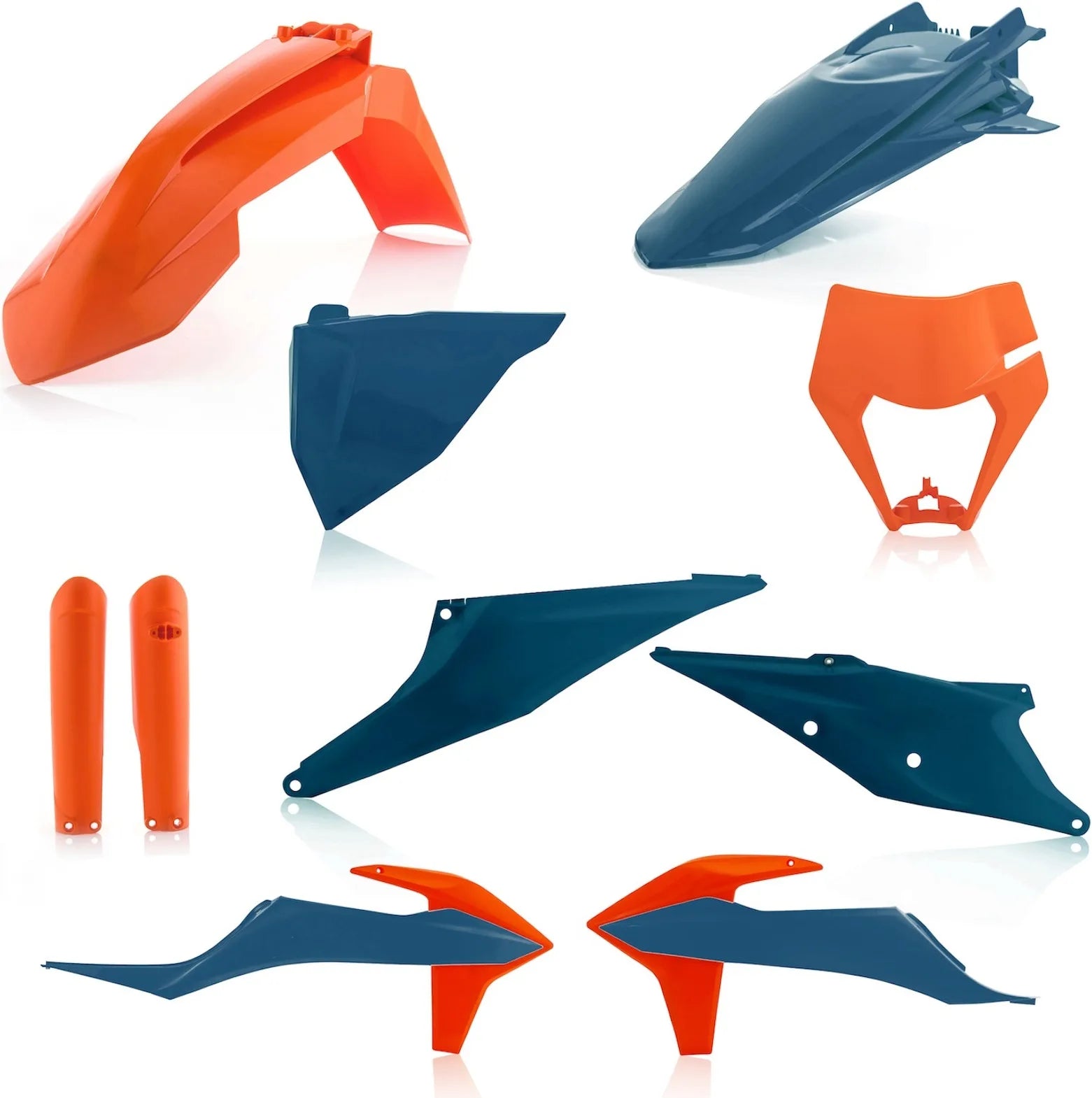 Kit Plastico Completo - Acerbis Compatible Con Ktm 250 Xc-W Tpi (2020-2022)