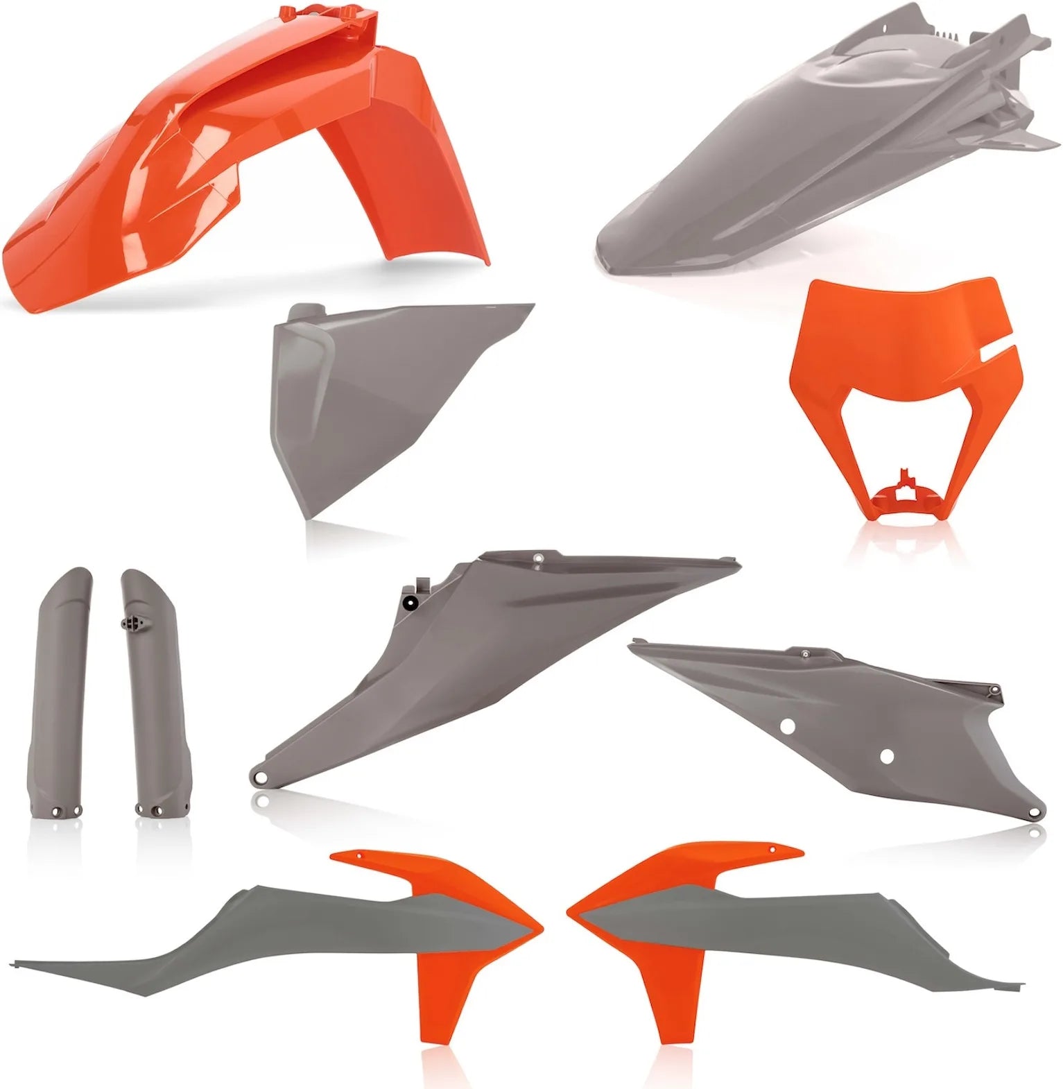 Kit Plastico Completo - Acerbis Compatible Con Ktm 250 Xc-W Tpi (2020-2022)