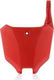 Puerta Numero Delantero - Acerbis Compatible Con Honda Crf 250 Rx (2022-2024)