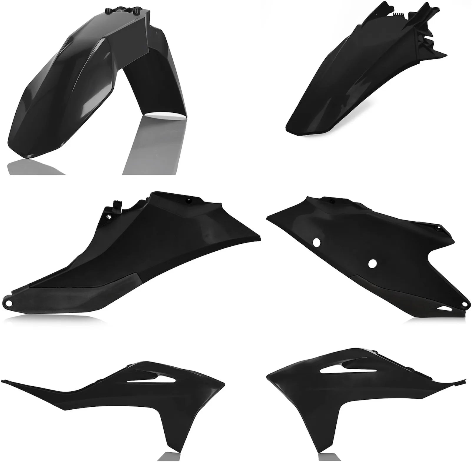 Kit Plastico - Acerbis Compatible Con Gasgas Mc 125 (2021-2022)