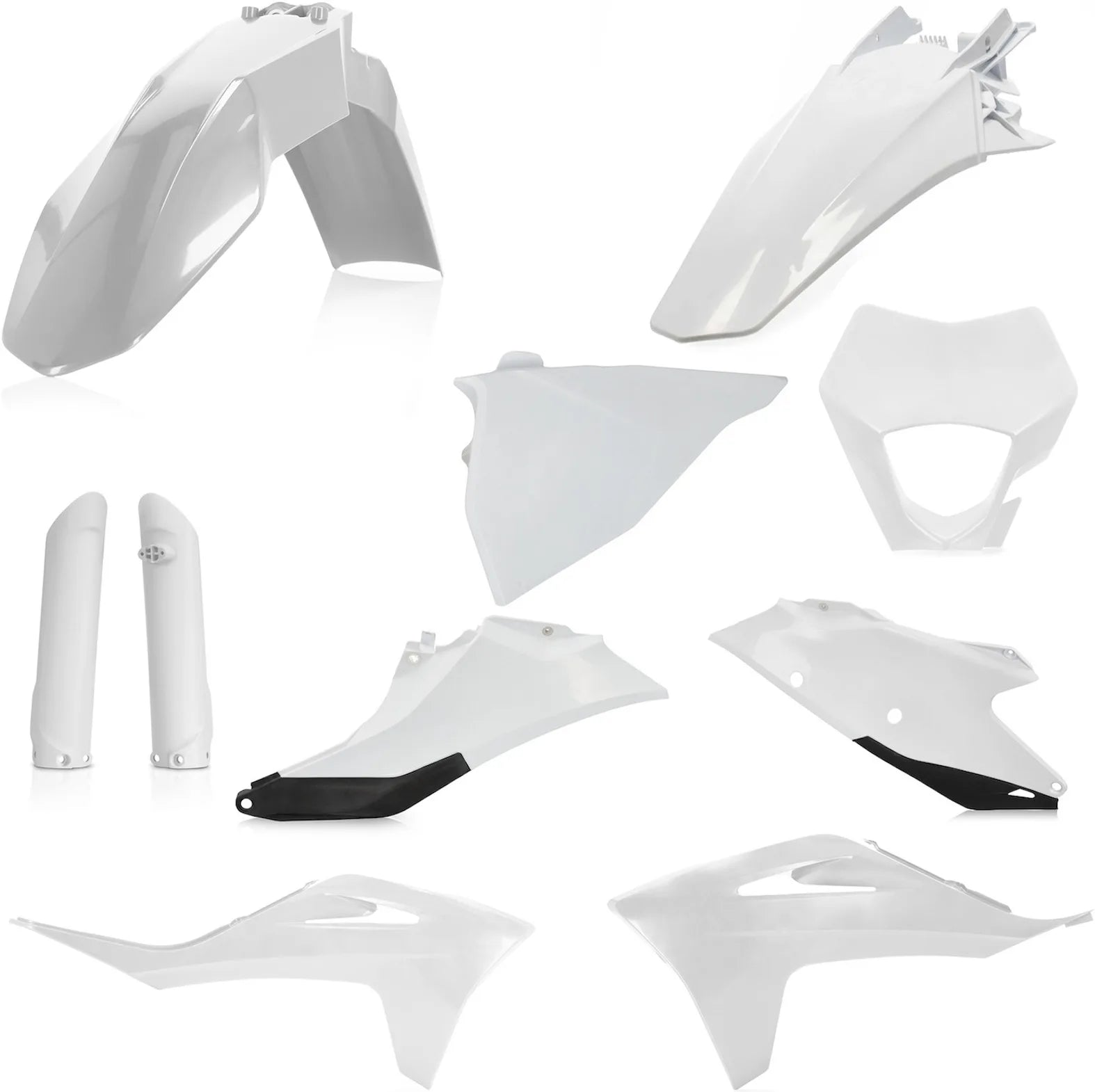Kit Plastico Completo - Acerbis Compatible Con Gasgas Ec 350 F (2021-2022)