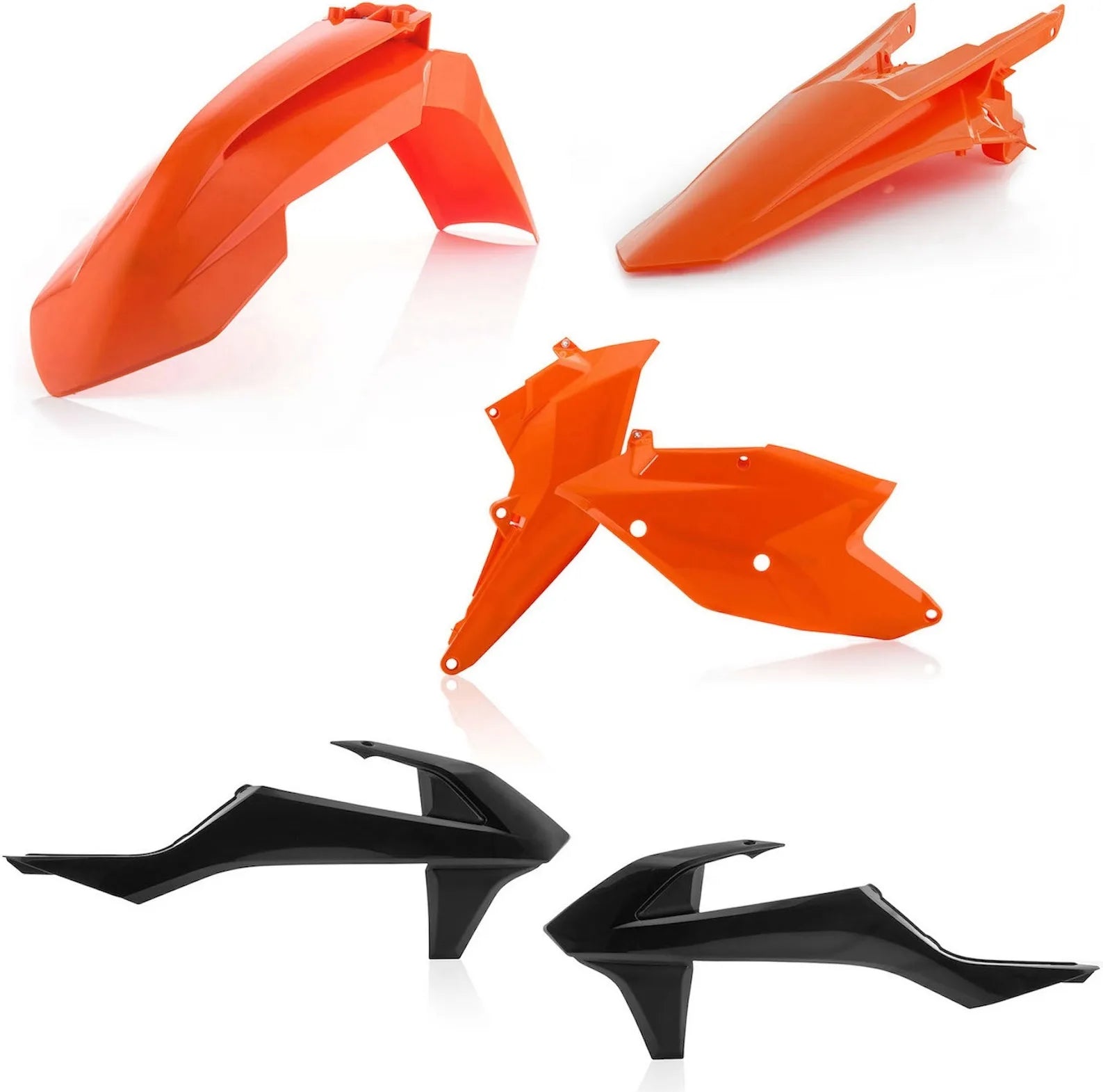 Kit Plastico - Acerbis Compatible Con Ktm 250 Exc Tpi (2018-2019)
