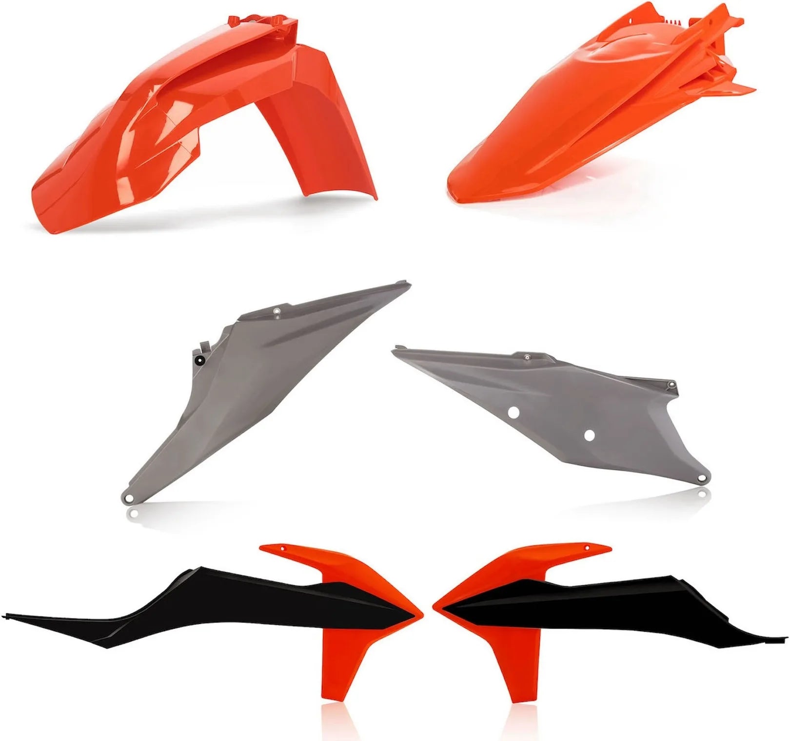Kit Plastico - Acerbis Compatible Con Ktm 250 Exc Tpi (2020-2021)