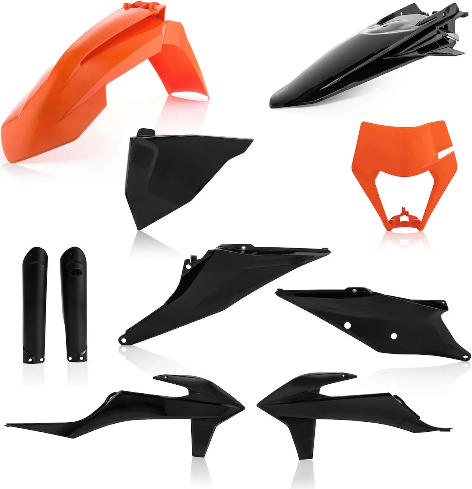 Kit Plastico Completo - Acerbis Compatible Con Ktm 350 Exc-F (2020-2021)