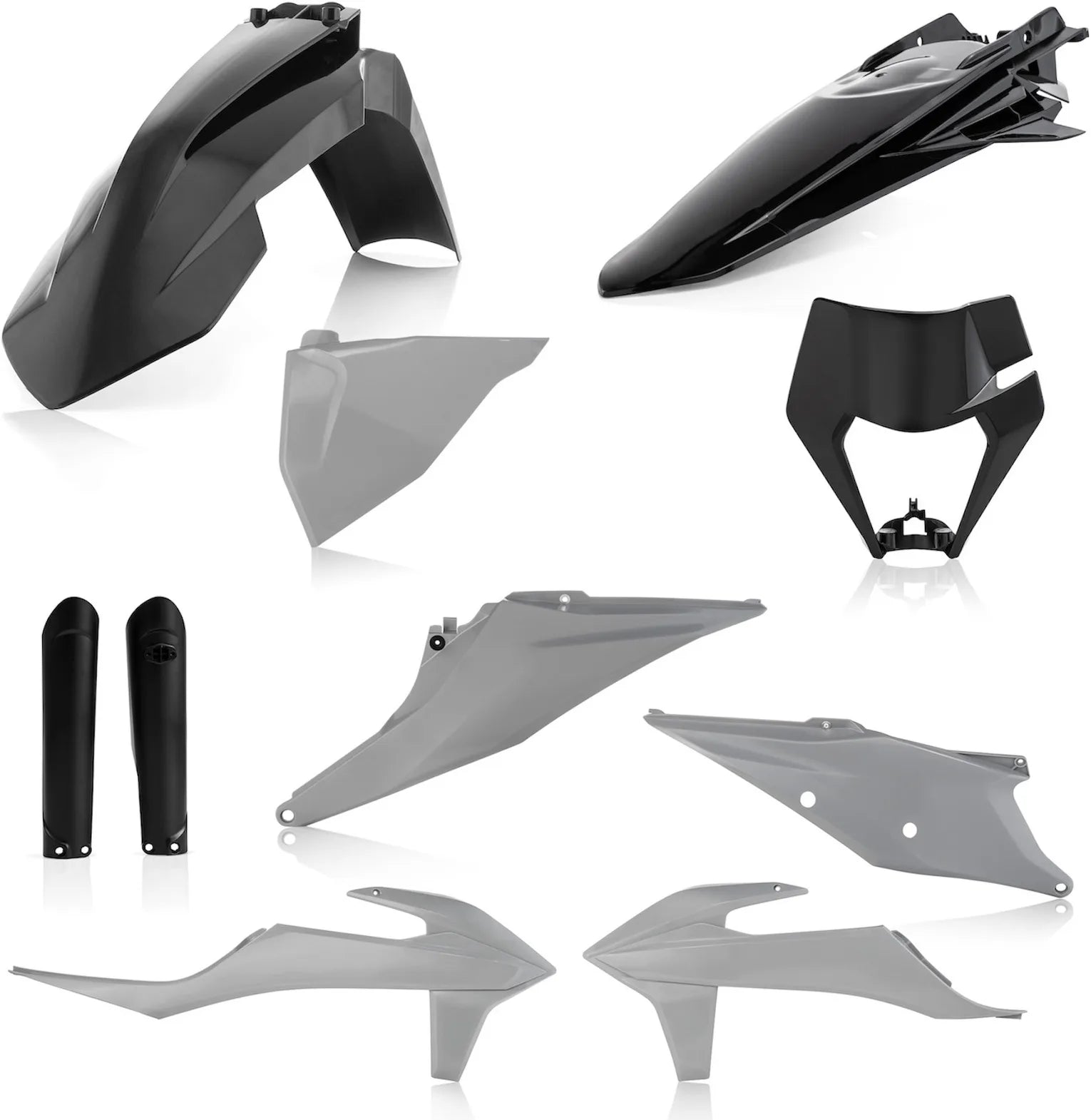 Kit Plastico Completo - Acerbis Compatible Con Ktm 350 Exc-F (2020-2021)
