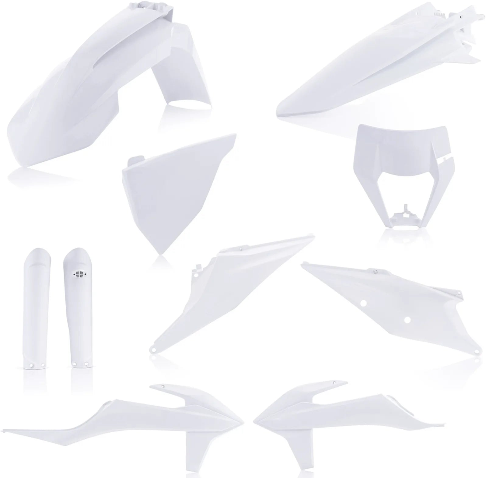 Kit Plastico Completo - Acerbis Compatible Con Ktm 350 Xcf-W (2020-2021)