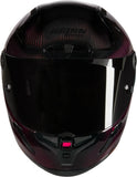 Casco Integral Speeding Para Moto Nolan X-804 Rs Ultra Carbon Rojo Liquido Liquido 326 Talla Xxl