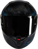 Full-Face Speeding Motorcycle Helmet Nolan X-804 Rs Ultra Carbon Blue Liquido Liquido 328 Size S