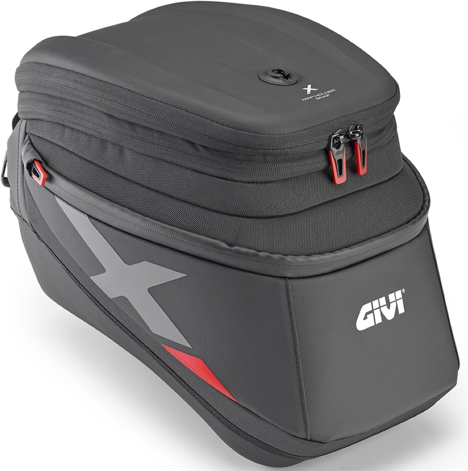 Tanklock Black Tank Bag - 20 Lt Xl04B Nylon - Givi Compatible With Fantic Motor Caballero Scrambler 125 (2018-2023)