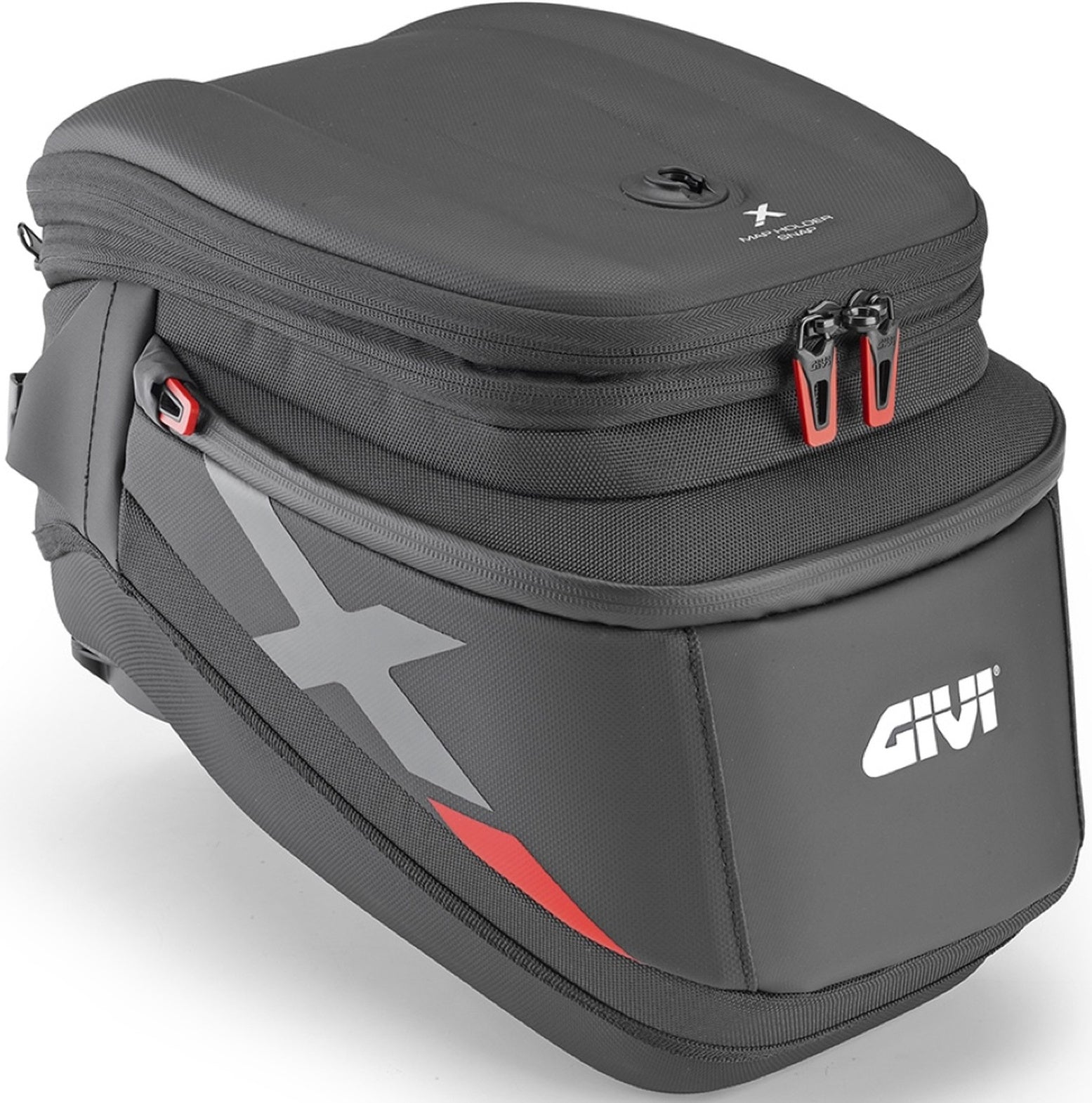 Tanklock Black Tank Bag - 18 Lt Nylon - Givi Compatible With Fantic Motor Caballero Scrambler 125 (2018-2023)