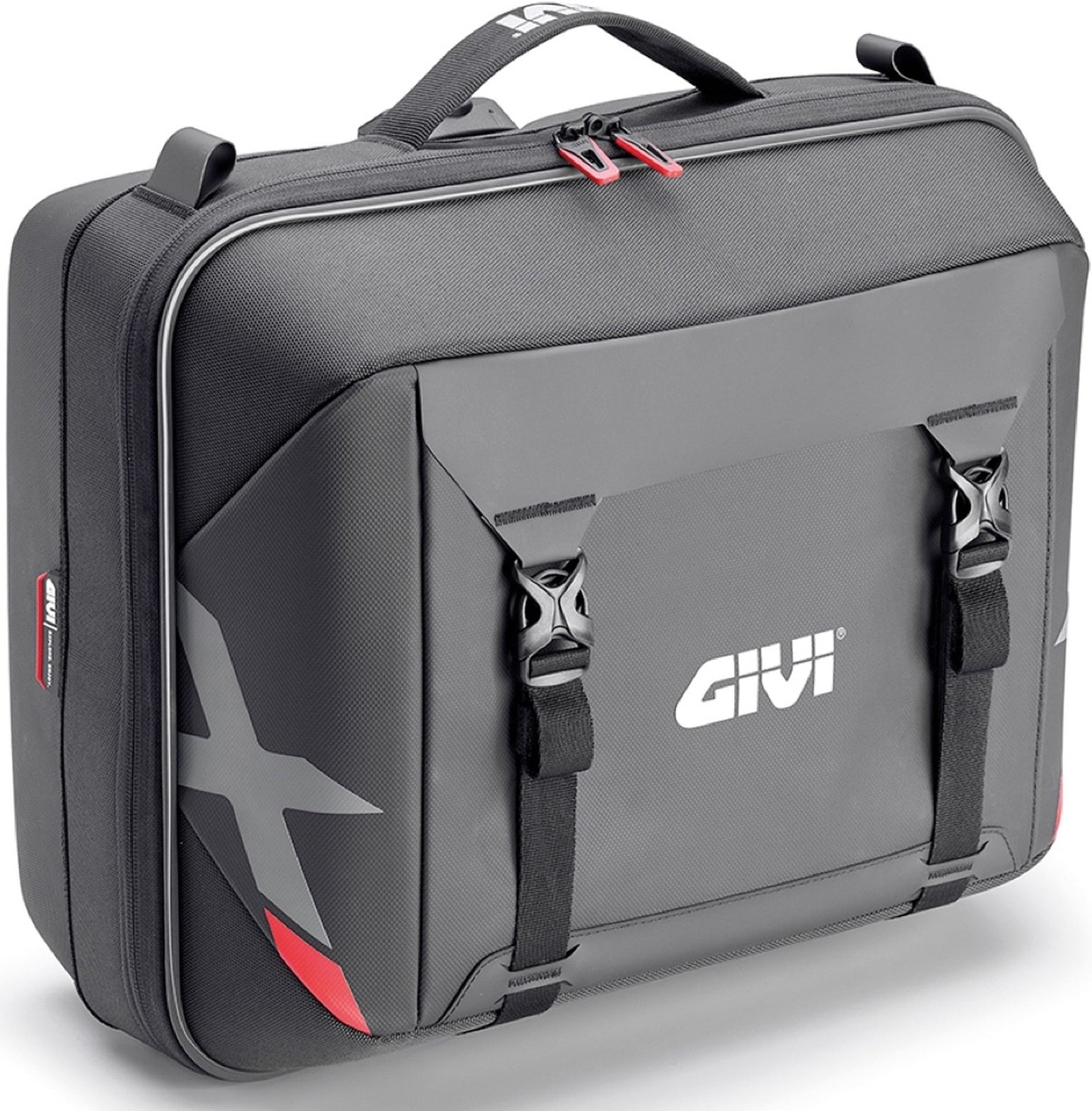 Monokey Black Top Case - 33 Lt Nylon - Givi Compatible With Sym Joymax 300 Z+ (2021-2024)