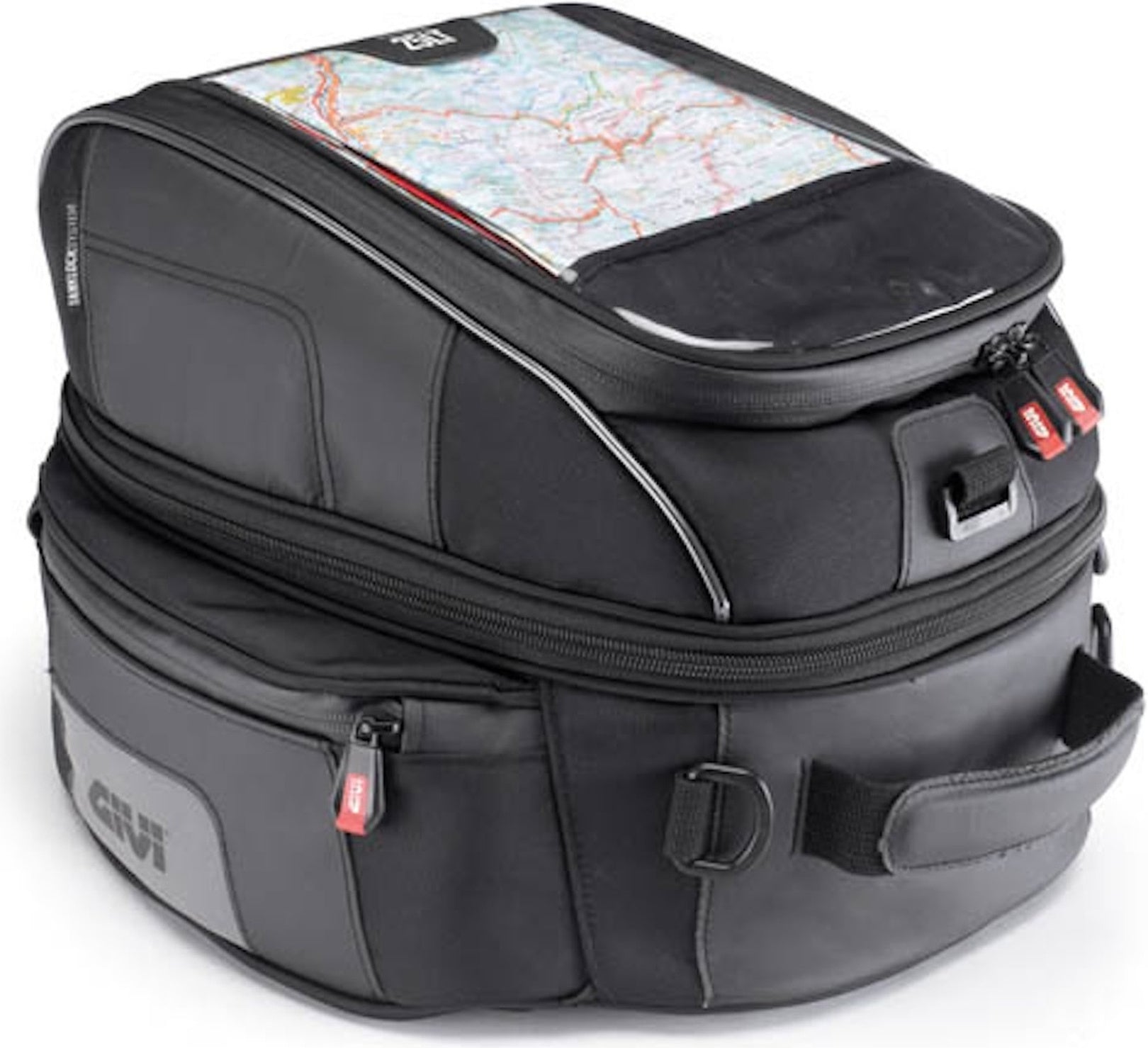 Tanklock Black Tank Bag - 25 Lt Nylon - Givi Compatible With Kove Moto 800 X Pro (2024)