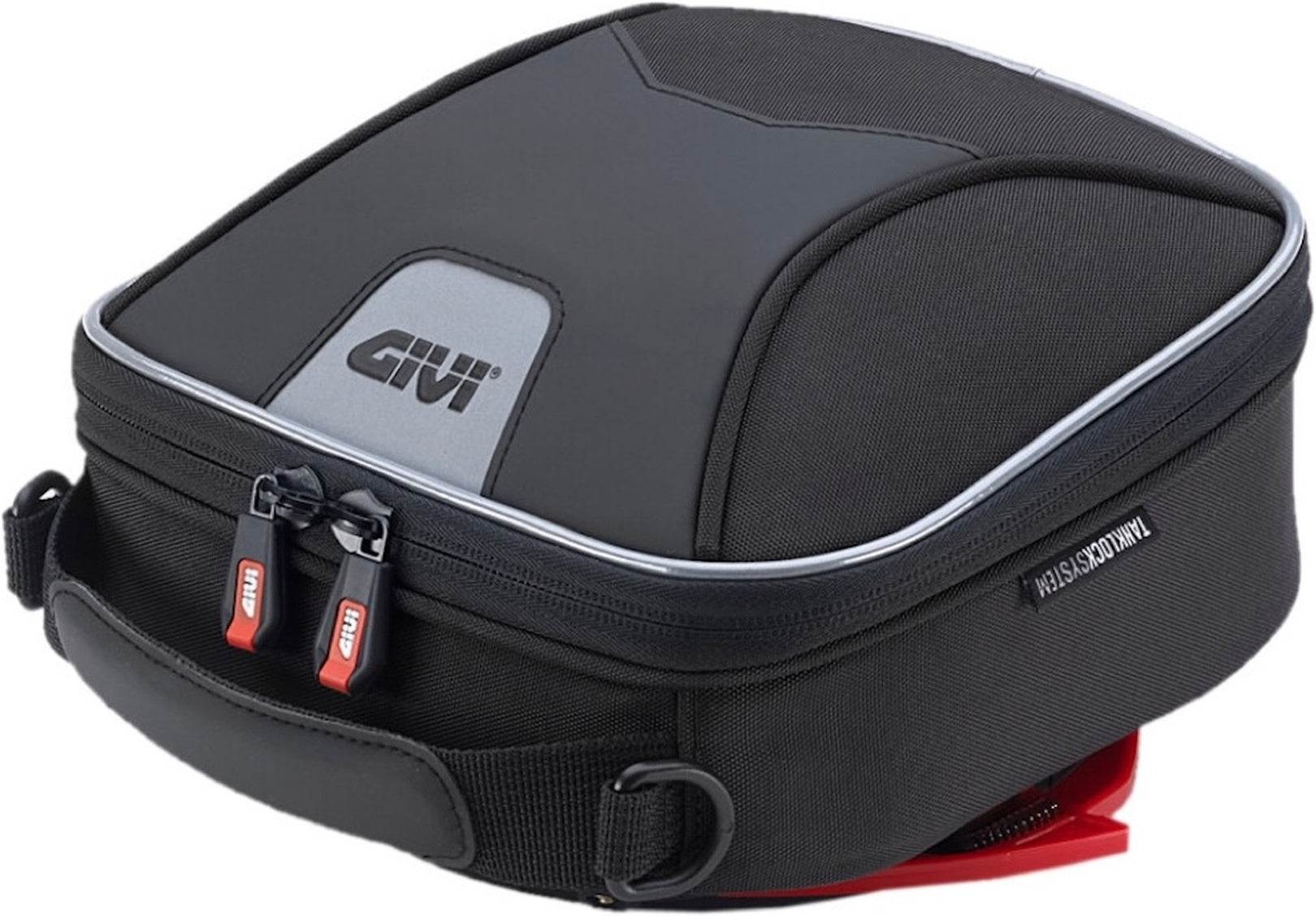Tanklock Black Tank Bag - 3 Lt Nylon - Givi Compatible With Aprilia Tuono V4 Factory 1100 (2015-2025)