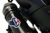 Sistema De Escape Completo Con Homologación Acústica Relevance Carbono Black Copa Carbono - Termignoni Compatible Con Yamaha Xp 530 T-Max (2012-2016)