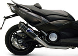 Sistema De Escape Completo Con Homologación Acústica Relevance Carbono Copa Carbono - Termignoni Compatible Con Yamaha Xp 530 T-Max (2012-2016)