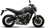 Sistema De Escape Completo Con Catalizador Y Sin Homologación Acústica Relevance Titano Copa Carbono - Termignoni Compatible Con Yamaha Mt-09 (2014-2020)