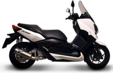Tubo De Escape Sin Homologación Acústica Relevance Acero Inox Copa Carbono - Termignoni Compatible Con Yamaha X-Max 250 (2009-2020)