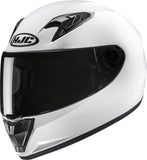 Casco Integral Para Moto Hjc Y10 Advanced Polycarbonate Blanco Perlado Talla 09 L