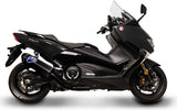 Sistema De Escape Completo Con Catalizador Y Sin Homologación Acústica Scream Carbono Copa Carbono - Termignoni Compatible Con Yamaha Xp 530 T-Max (2017-2019)